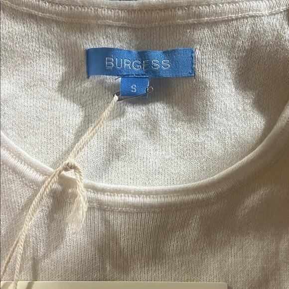 NWT BURGESS Taylor ribbed sweater tank S - Picture 2 of 4